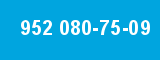 952 080-75-09 952 080-75-09
